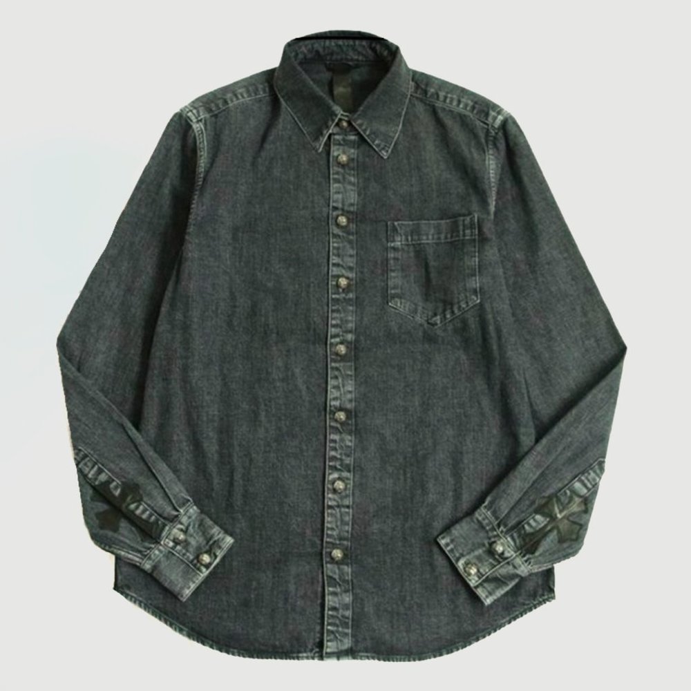 Chrome Hearts Denim Shirt Size M